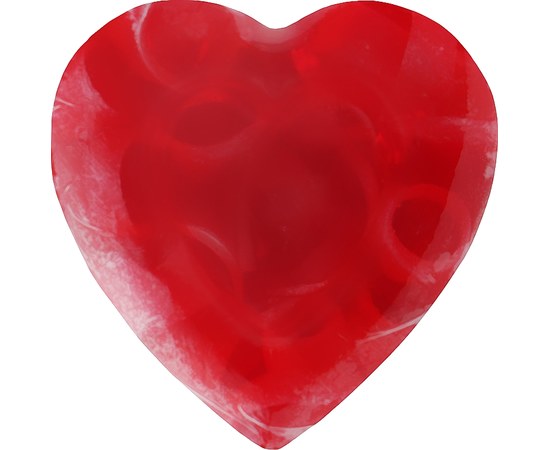 Изображение  Soap "Heart" Soap Stories Karkade raspberry, 140 g