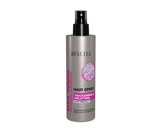 Изображение  Revuele Extra Volume Spray Volume and compaction for fine hair, 200 ml