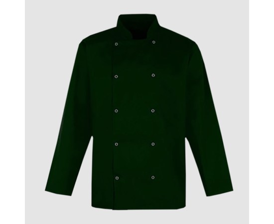Изображение  Men's coat long sleeve dark green XS Nibano 4103.BG-0, Size: XS, Color: dark green