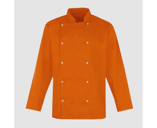 Изображение  Men's coat long sleeve orange 2XL Nibano 4103.OR-5, Size: 2XL, Color: оранжевый