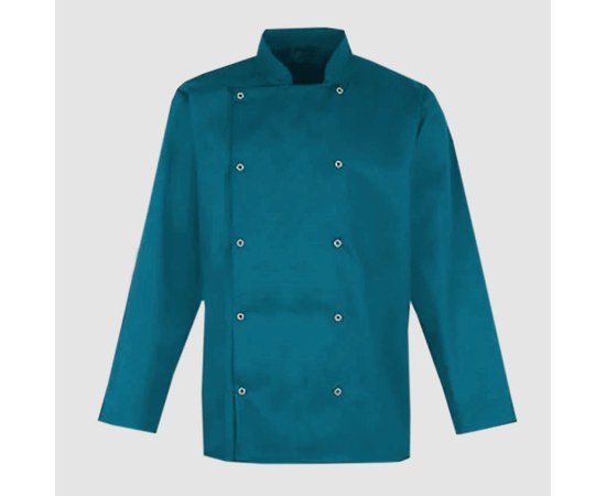 Изображение  Men's coat long sleeve turquoise XS Nibano 4103.TL-0, Size: XS, Color: turquoise