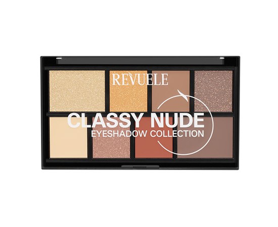 Изображение  Палитра теней для век Revuele Eyeshadow Collection "Классический нюд", 15 г