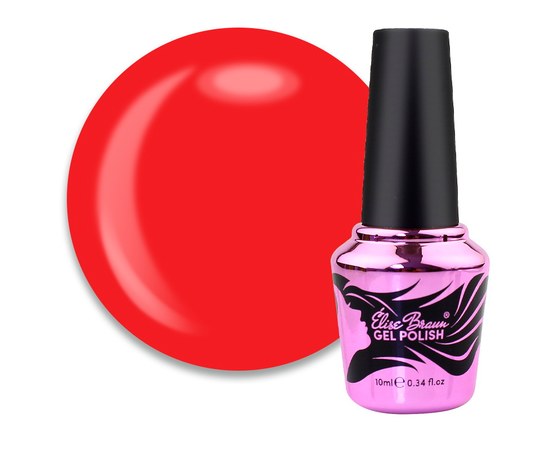 Изображение  Camouflage base for gel polish Elise Braun Cover Base No. 50 dark red, 10 ml, Volume (ml, g): 10, Color No.: 50