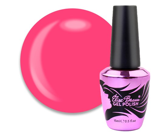 Изображение  Camouflage base for gel polish Elise Braun Cover Base No. 53 summer pink, 10 ml, Volume (ml, g): 15, Color No.: 53