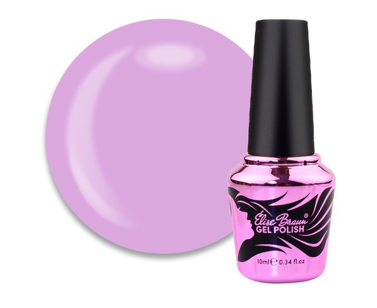 Изображение  Camouflage base for gel polish Elise Braun Cover Base No. 58 purple bouquet, 10 ml, Volume (ml, g): 10, Color No.: 58