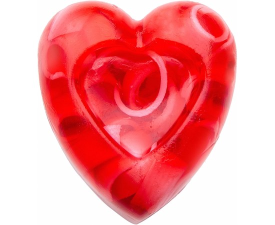 Изображение  Soap "Heart" Soap Stories Karkade raspberry, 35 g