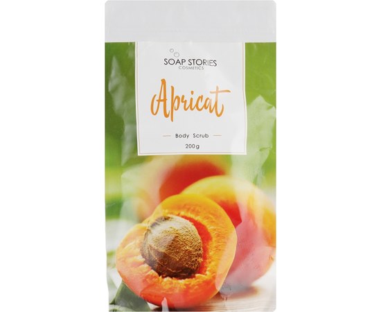Изображение  Body scrub Soap Stories Apricot, 200 g (package)