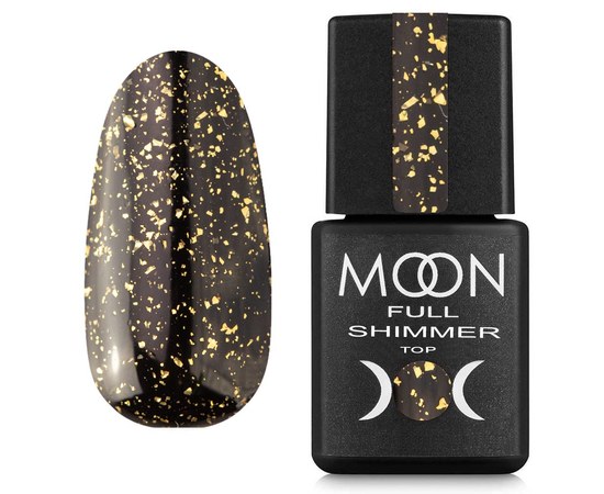 Изображение  Top with shimmer Moon Full Shimmer Top Gold No. 1020, 8 ml, Volume (ml, g): 8, Color No.: 1020