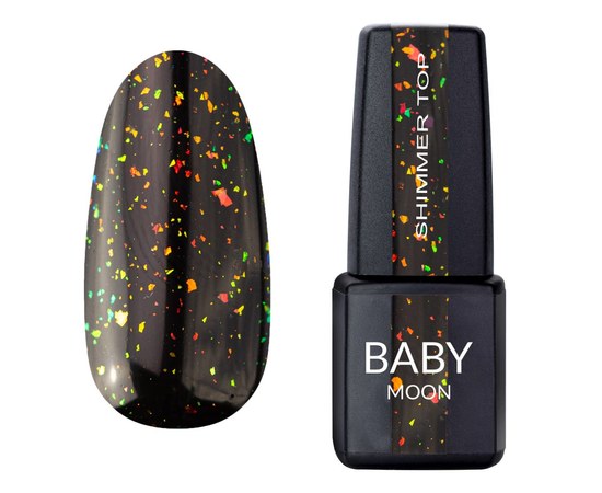 Изображение  Top with shimmer Baby Moon Shimmer Top Chameleon No. 022, 6 ml, Volume (ml, g): 6, Color No.: 22
