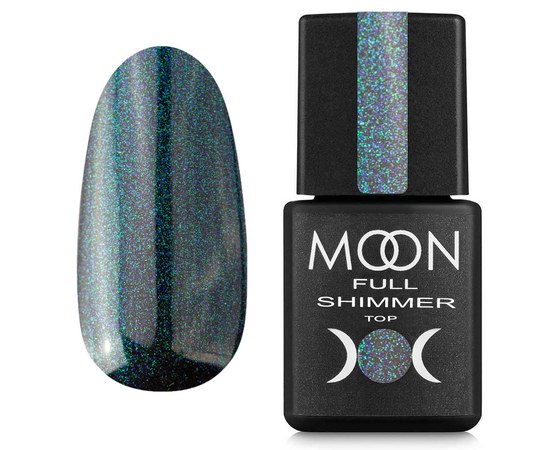 Зображення  Топ із шимером Moon Full Shimmer Top №1027, 8 мл, Об'єм (мл, г): 8, Цвет №: 1027