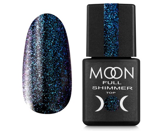 Изображение  Топ с шимером Moon Full Shimmer Top №1029, 8 мл, Объем (мл, г): 8, Цвет №: 1029