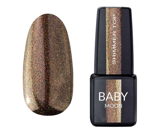 Изображение  Top with shimmer Baby Moon Shimmer Top Chameleon No. 026, 6 ml, Volume (ml, g): 6, Color No.: 26