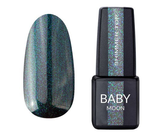 Изображение  Top with shimmer Baby Moon Shimmer Top Chameleon No. 027, 6 ml, Volume (ml, g): 6, Color No.: 27