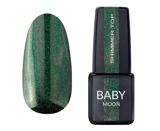 Изображение  Top with shimmer Baby Moon Shimmer Top Chameleon No. 028, 6 ml, Volume (ml, g): 6, Color No.: 28