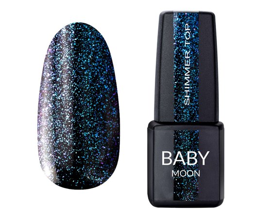 Изображение  Top with shimmer Baby Moon Shimmer Top Chameleon No. 029, 6 ml, Volume (ml, g): 6, Color No.: 29