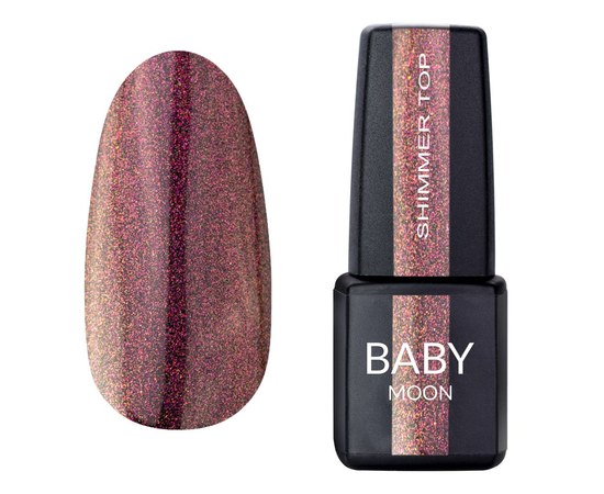 Изображение  Top with shimmer Baby Moon Shimmer Top Chameleon No. 030, 6 ml, Volume (ml, g): 6, Color No.: 30