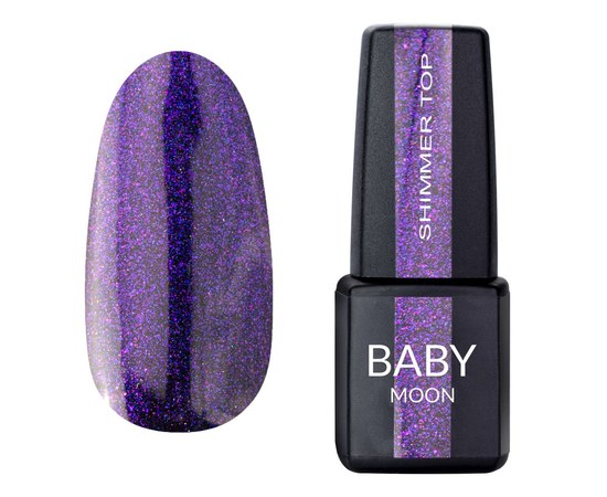Изображение  Top with shimmer Baby Moon Shimmer Top Chameleon No. 031, 6 ml, Volume (ml, g): 6, Color No.: 31