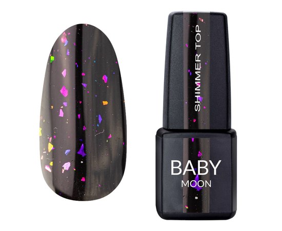 Изображение  Top with shimmer Baby Moon Shimmer Top Chameleon No. 032, 6 ml, Volume (ml, g): 6, Color No.: 32