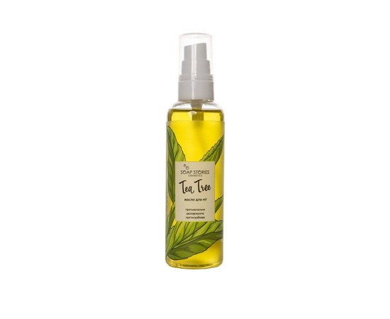 Изображение  Grape seed oil for feet with tea tree oil SoapStories Tea Tree, 100 g