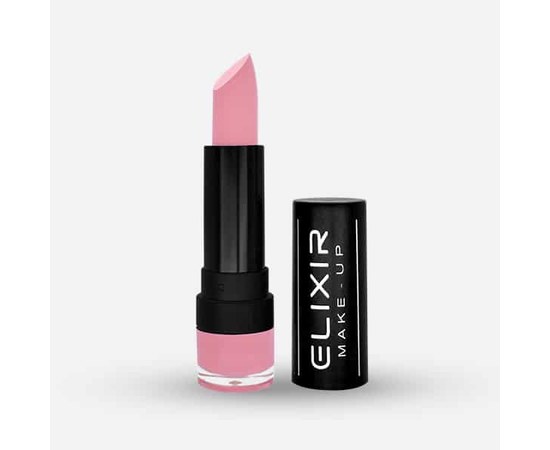 Зображення  Помада для губ Elixir Crayon Velvet 499 Rose Nude, 4.5 г, Об'єм (мл, г): 4.5, Цвет №: 499