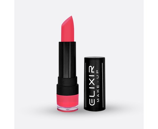 Зображення  Помада для губ Elixir Crayon Velvet 548 Pink Peach, 4.5 г, Об'єм (мл, г): 4.5, Цвет №: 548