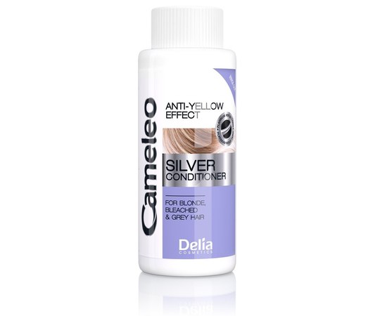 Зображення  Кератиновий кондиціонер для світлого волосся Delia Cameleo Silver Anti-Yellow Effect, 50 мл, Об'єм (мл, г): 50