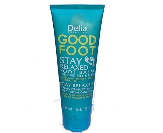 Изображение  Balm for tired feet and legs Delia Good Foot Stay Relaxed, 250 ml