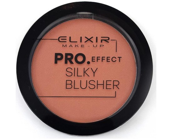 Зображення  Рум'яна для обличчя Elixir Pro. Effect Silky Blusher 301 Antique Brass, 12 г, Об'єм (мл, г): 12, Цвет №: 301