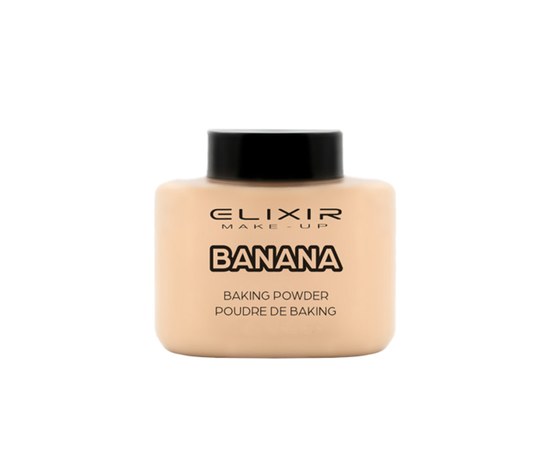 Изображение  Рассыпчатая пудра Elixir Banana Baking Powder 772, 25 г, Объем (мл, г): 25, Цвет №: 772