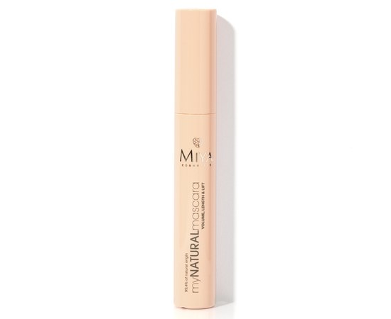 Изображение  Mascara for lengthening and volume (natural brush) Miya myNATURAL, 10 ml