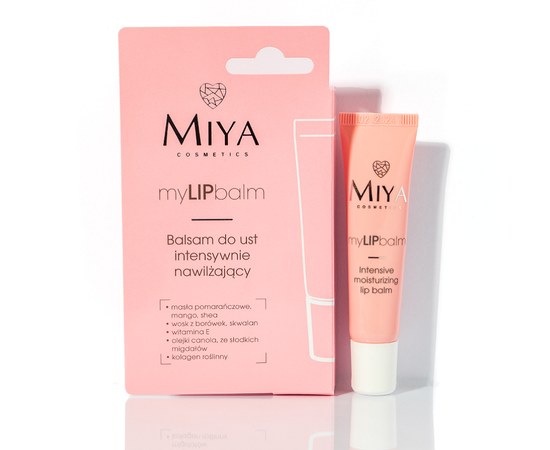 Изображение  Intensely moisturizing lip balm Miya myLIPbalm, 15 ml