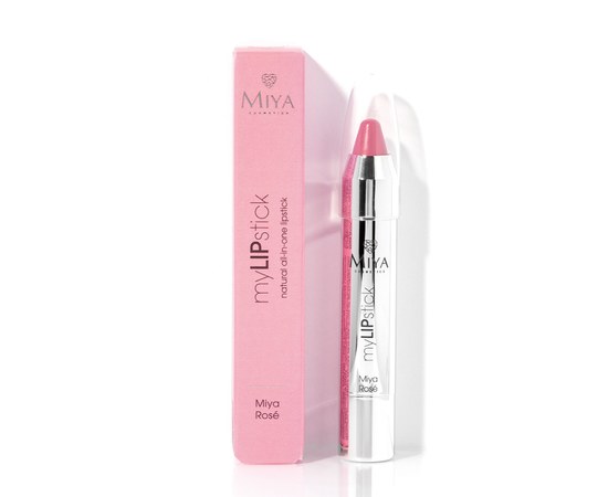 Изображение  Помада-карандаш "все в одном" Miya myLIPstick тон Rose, 2,5 г, Объем (мл, г): 2.5, Цвет №: Rose