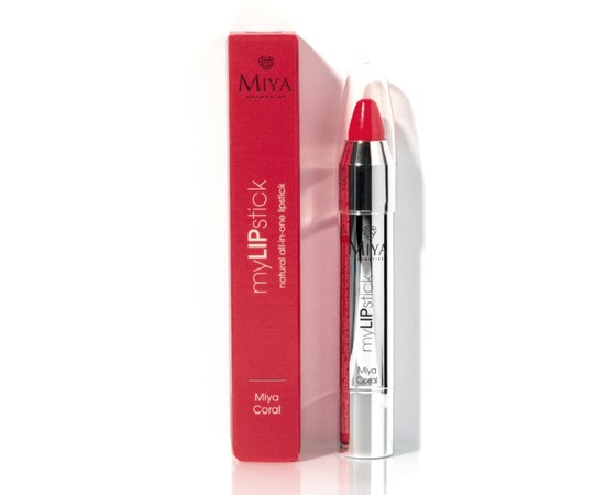 Изображение  All-in-one lipstick pencil Miya myLIPstick tone Coral, 2.5 g, Volume (ml, g): 45048, Color No.: Coral