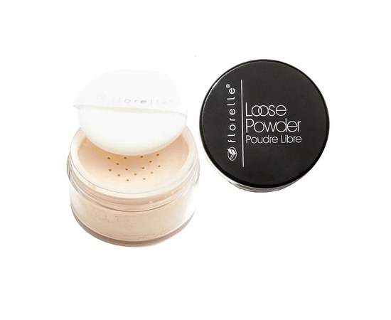 Изображение  Рассыпчатая пудра для лица Florelle Loose Powder 201, 20 г, Объем (мл, г): 20, Цвет №: 201