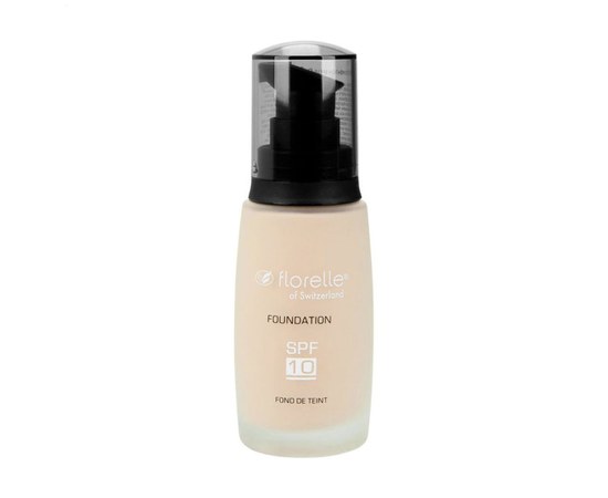 Изображение  Тональный крем для лица Florelle Foundation SPF10 04, 30 мл, Объем (мл, г): 30, Вариант: 04