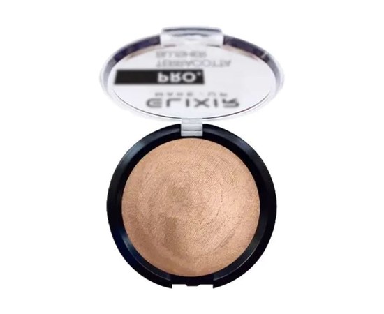 Изображение  Румяна для лица с шиммером Elixir Pro. Terracotta Blusher 003 Libra, 6.5 г, Объем (мл, г): 6.5, Цвет №: 003