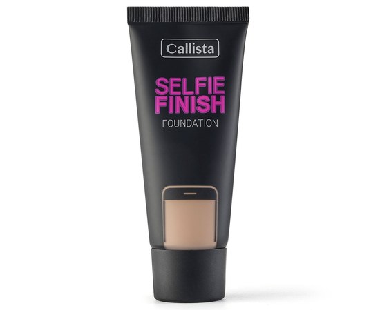 Изображение  Callista Selfie Finish Foundation SPF15 tone 110 Sandstone, 25 ml