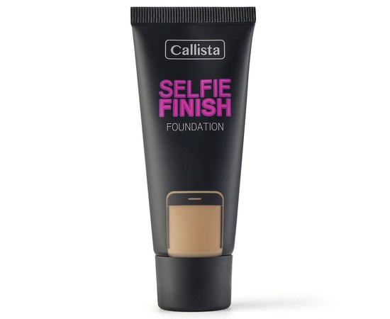 Изображение  Callista Selfie Finish Foundation SPF15 tone 150 Sand, 25 ml