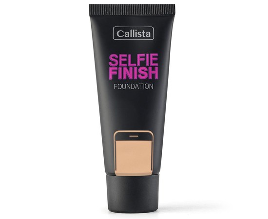 Изображение  Тональный крем для лица Callista Selfie Finish Foundation SPF15 тон 121 Porcelain, 25 мл