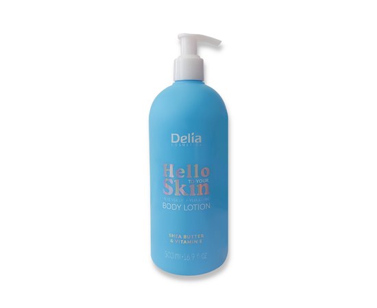 Изображение  Intensely moisturizing body lotion Delia Hello Skin, 500 ml