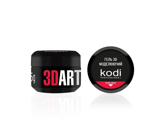 Зображення  Моделюючий гель Kodi 3D Art, 5 г