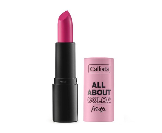Изображение  Matte lip gloss Callista All About Color Matte Lipstick 505 Show Business, 4 g, Volume (ml, g): 4, Color No.: 505