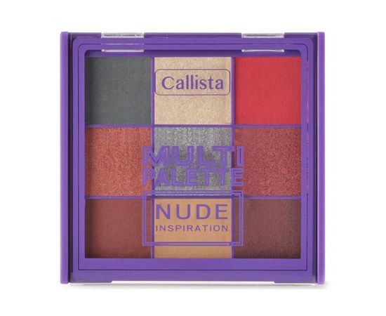 Изображение  Eyeshadow palette Callista Multi Palette 102 Nude Inspiration, 7.9 g