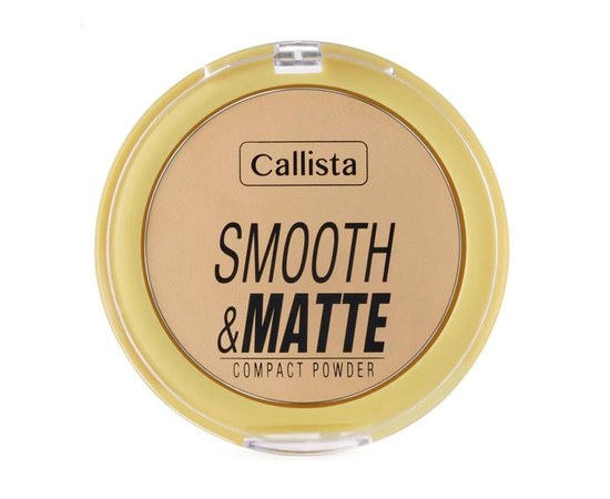 Зображення  Компактна пудра для обличчя Callista Smooth&Mate Compact Powder 10 Natural Beige, 10 г, Об'єм (мл, г): 10, Цвет №: 10