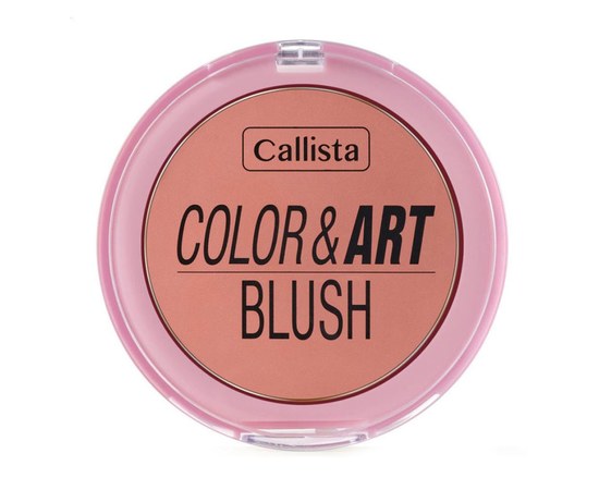 Изображение  Румяна для лица Callista Color & Art Blush 110 Blushing Pink, 10 г, Объем (мл, г): 10, Цвет №: 110