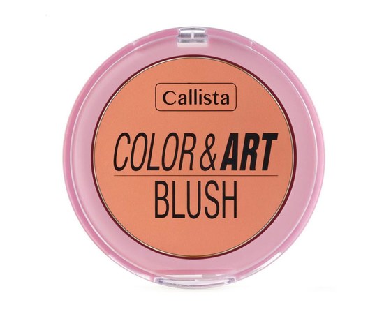 Изображение  Румяна для лица Callista Color & Art Blush 120 So Peachy, 10 г, Объем (мл, г): 10, Цвет №: 120