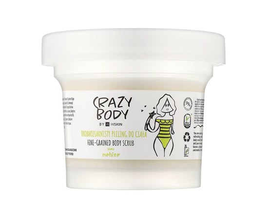 Изображение  HiSkin Crazy Body Fine Grained Body Scrub Mohito, 200 ml