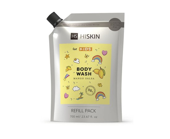 Изображение  Children's shower gel HiSkin Kids Body Wash Mango Salsa, 700 ml