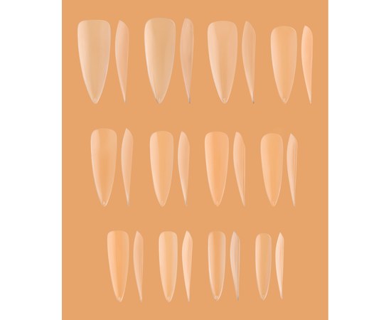 Изображение 2 Plastic tips for Kodi Extra Long Stiletto extensions (240 pcs/pack)