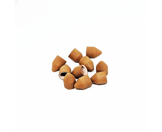 Изображение  Set of caps for pedicure Kodi diameter 10 mm pointed cylinder 320 grit 10 pcs/pack